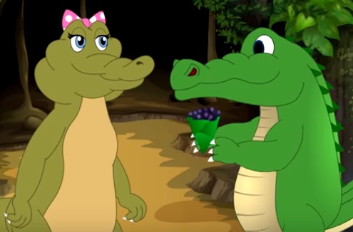 قصة التمساح والقرد