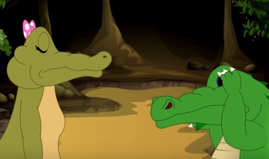 قصة التمساح والقرد