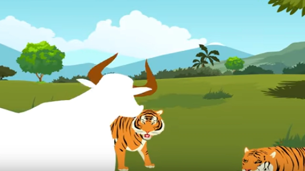 صورة قصة النمر قادم بالصور