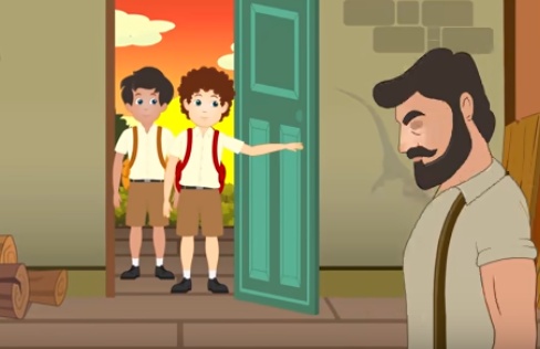 قصة جني الزجاجة