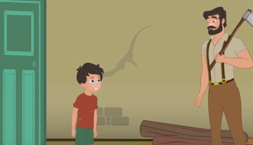 قصة جني الزجاجة