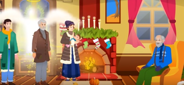 قصة كريسماس بابا بانوف الخاص