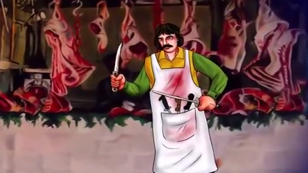 صورة قصة واقعية قصيرة فيها حكمة وعبرة : اتهموا الجزار ظلماً أنه قتل المرأة وقبل تنفيذ حكم الإعدام حدثت