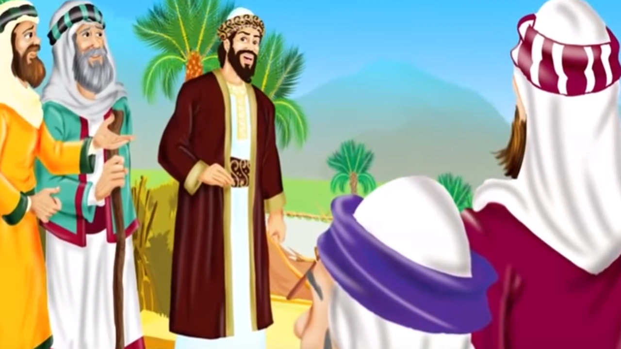 صورة قصص اطفال اسلامية : لماذا بشر الحبيب محمد ﷺهذا الصحابي الجليل بالجنة ؟ 