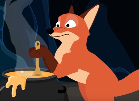 قصص اطفال قبل النوم مكتوبة : الثعلب البخيل واللقلاق