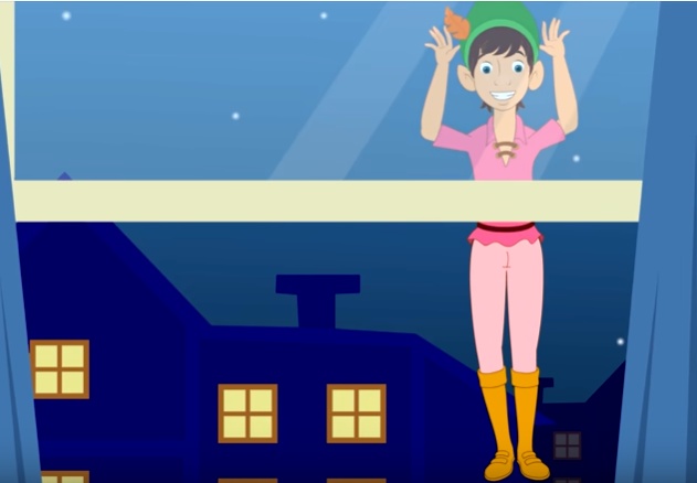 قصص اطفال قصيرة بالصور : قصة بيتر بان