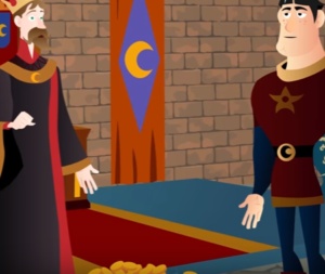 قصص اطفال قصيرة بالصور : قصة حبة الشمندر العملاقة