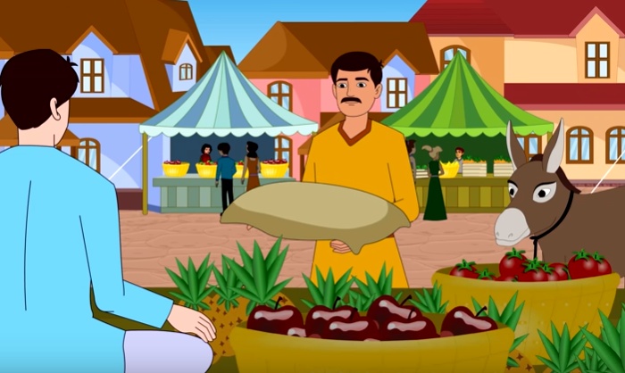 قصص اطفال للنوم : قصة جزاء الحمار الكسول