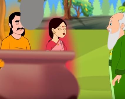 قصص اطفال مكتوبة هادفة قصيره : زوجين شبح