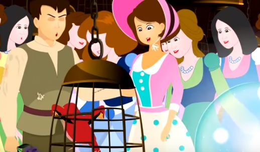 قصص اطفال هادفة بالصور : قصة جوريندا وجوريندل