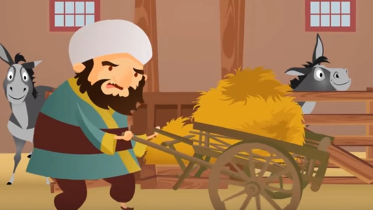 صورة قصص جحا : جحا والحمار المفقود