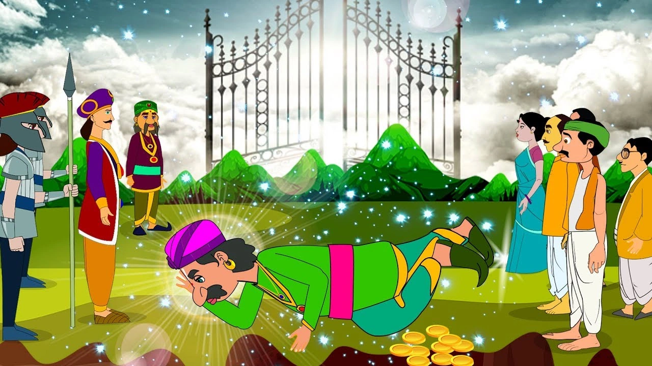 صورة قصص ما قبل النوم للاطفال: الطريق إلى الجنة