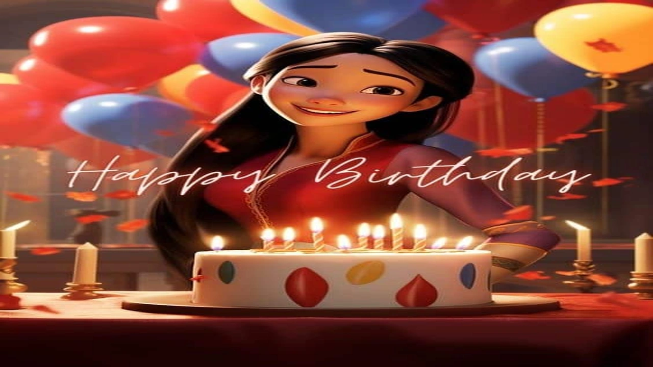 صورة كابشن عيد ميلاد حبيبتي