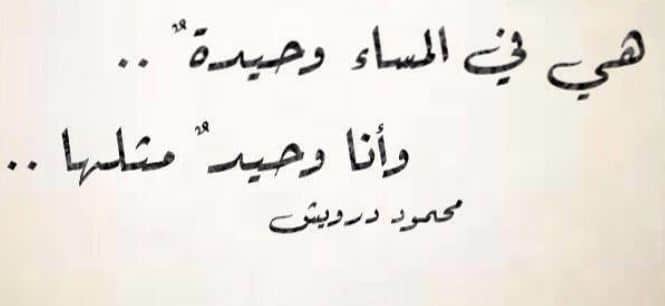 كلام حزين عن الوحدة