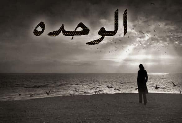 كلام حزين عن الوحدة