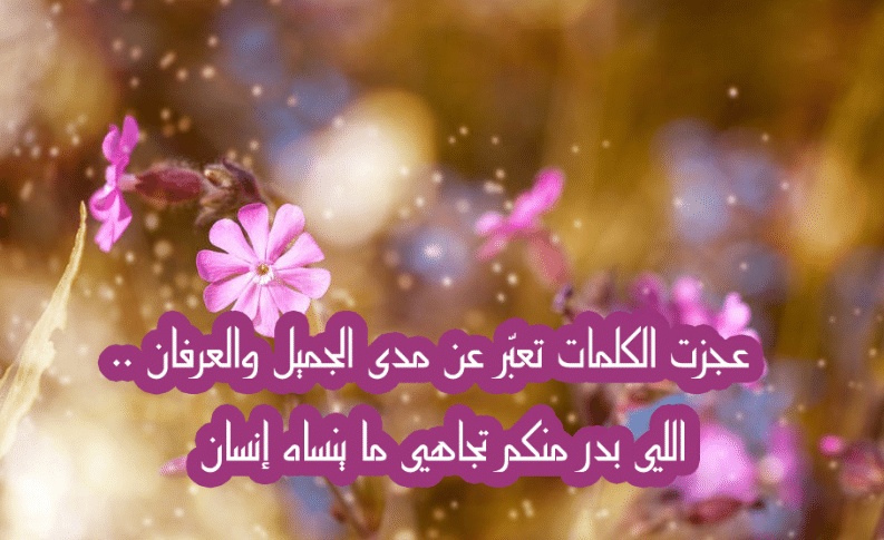 كلمات شكر لصديق غالي