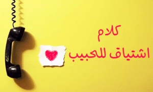 كلمات عن الحبيب الغائب