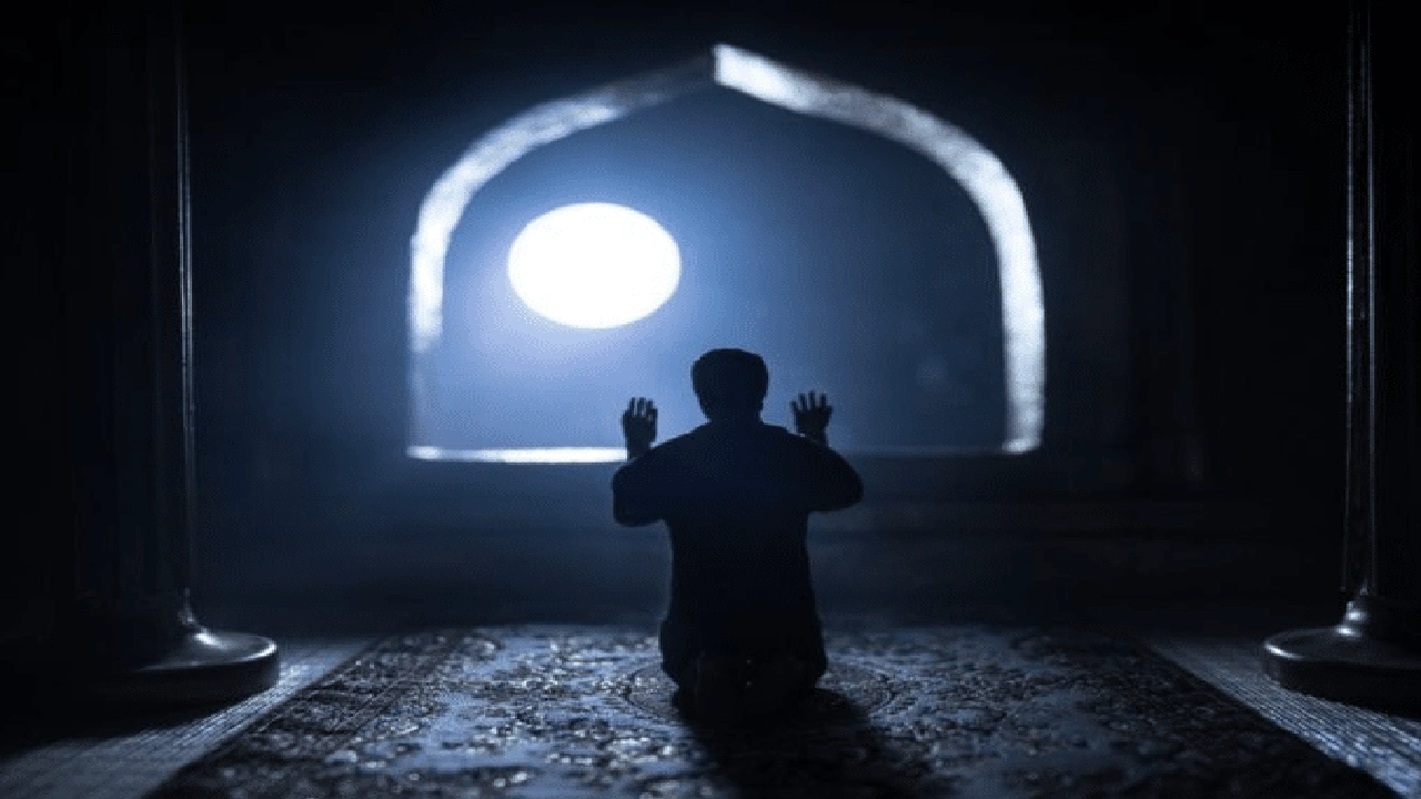 صورة كلمات في الليل