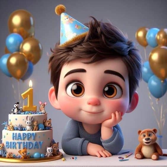كلمات في عيد ميلاد ابني الأول