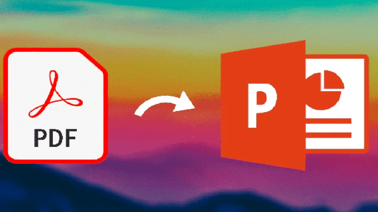 صورة كيف احول بوربوينت الى pdf