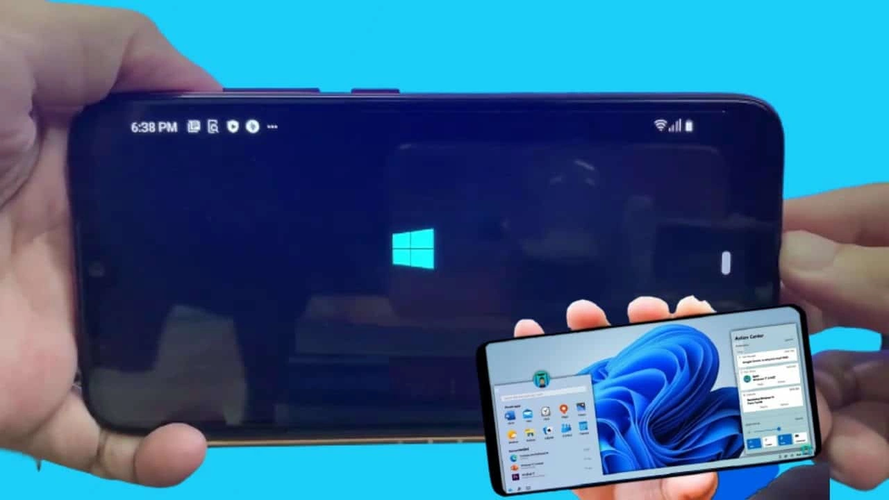 صورة كيف احول هاتفي الى كمبيوتر