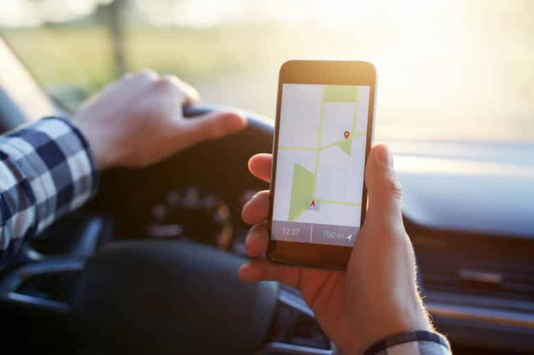 كيفية استخدام gps في السيارة
