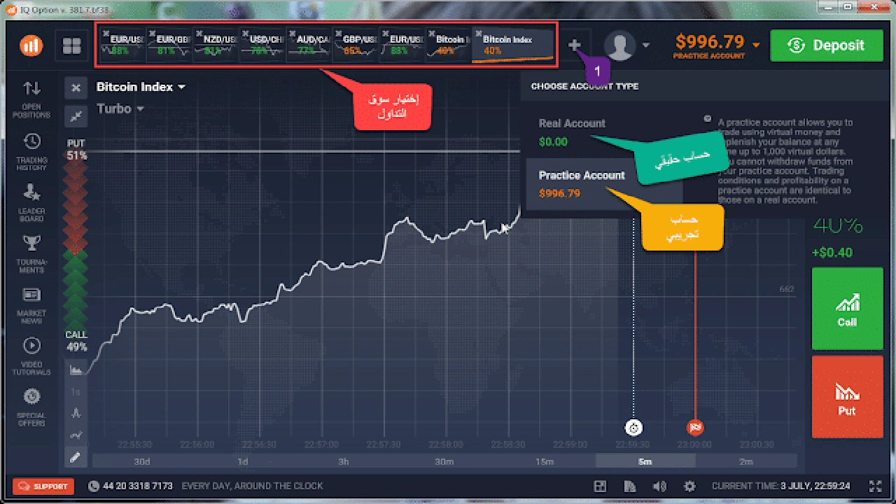 صورة كيفية استخدام iq option