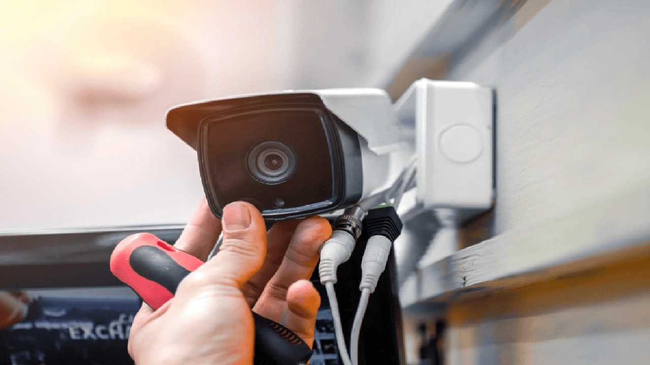 صورة كيفية تركيب كاميرات المراقبة