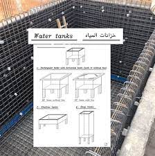 مخططات خزان مياه ارضي
