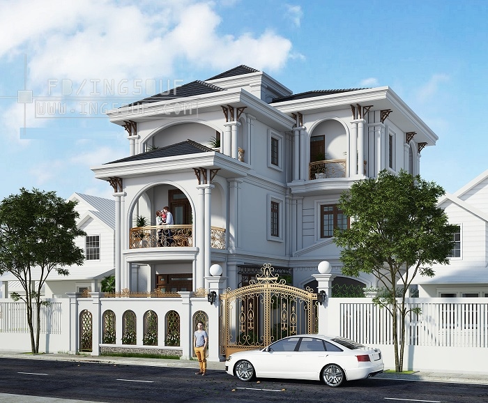 مخططات فلل دورين درج داخلي