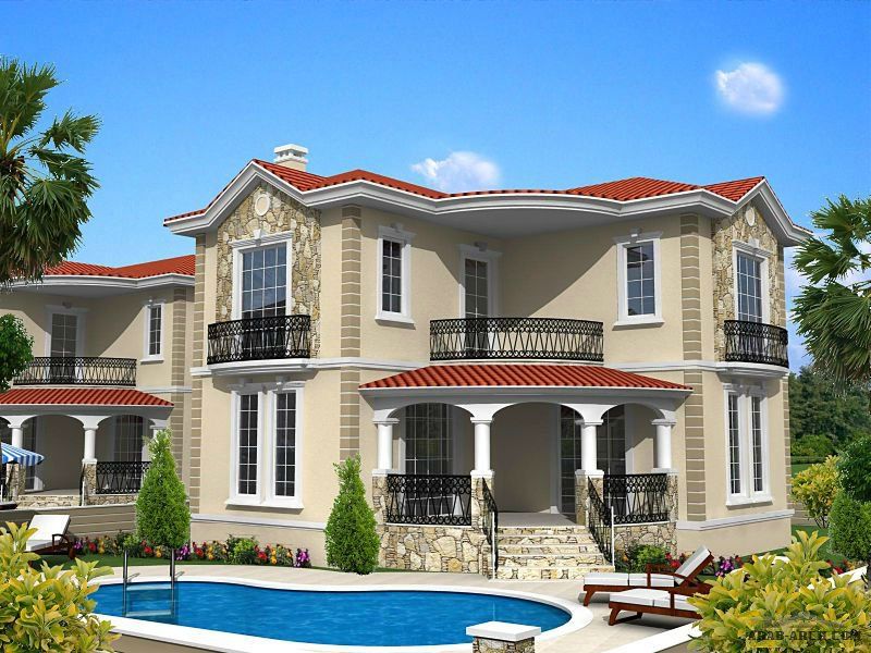 مخططات فلل دورين درج داخلي