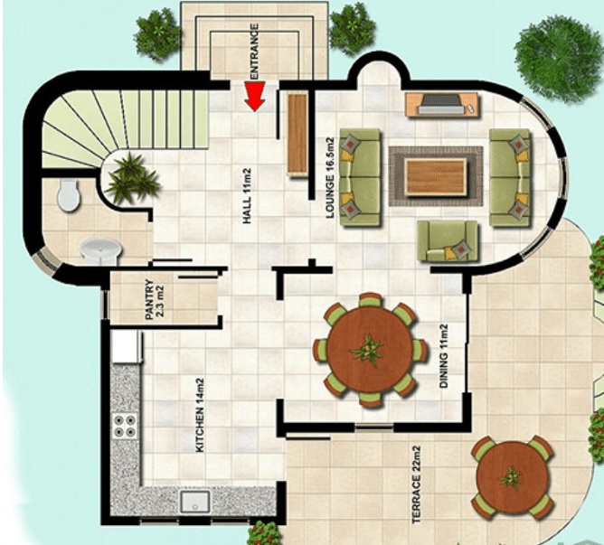 مخططات فلل صغيرة