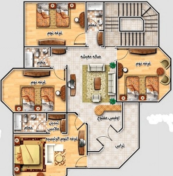 مخططات فلل صغيرة