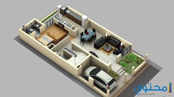 مخططات فلل صغيرة