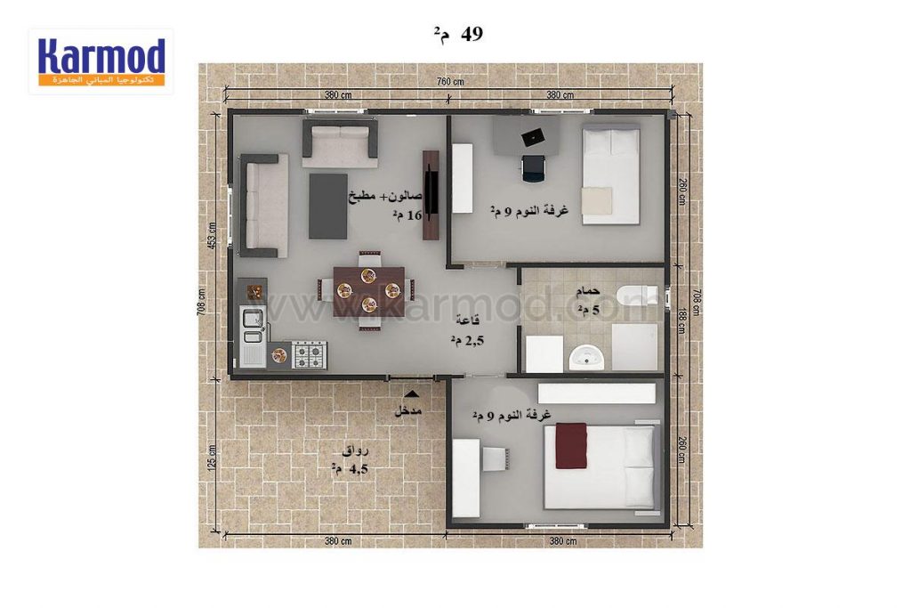 مخططات قصور صغيرة