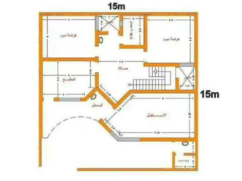 مخططات هندسية للمنازل