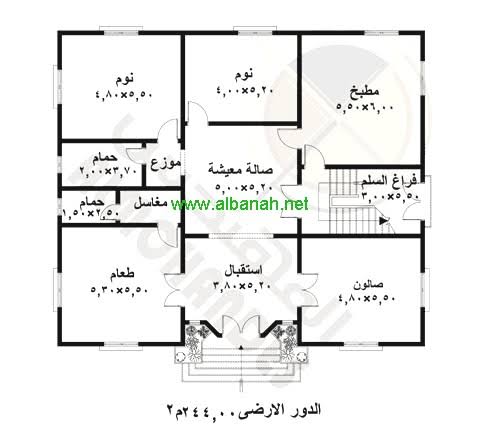 مخططات هندسية للمنازل
