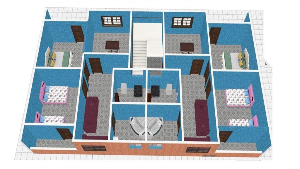 مخططات هندسية للمنازل