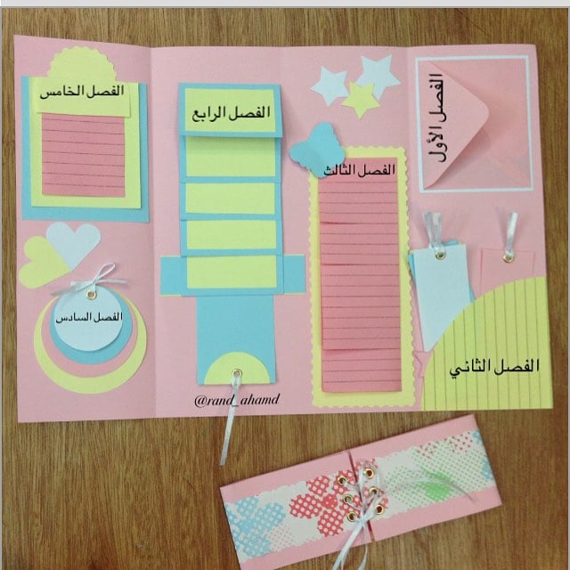 مطويات ثالث ابتدائي لغتي