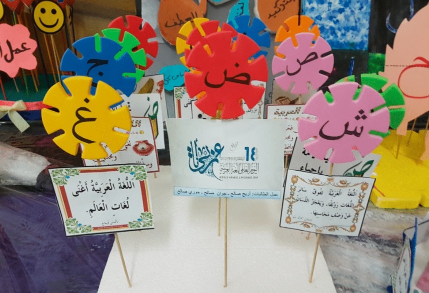 مطويات ثالث ابتدائي لغتي