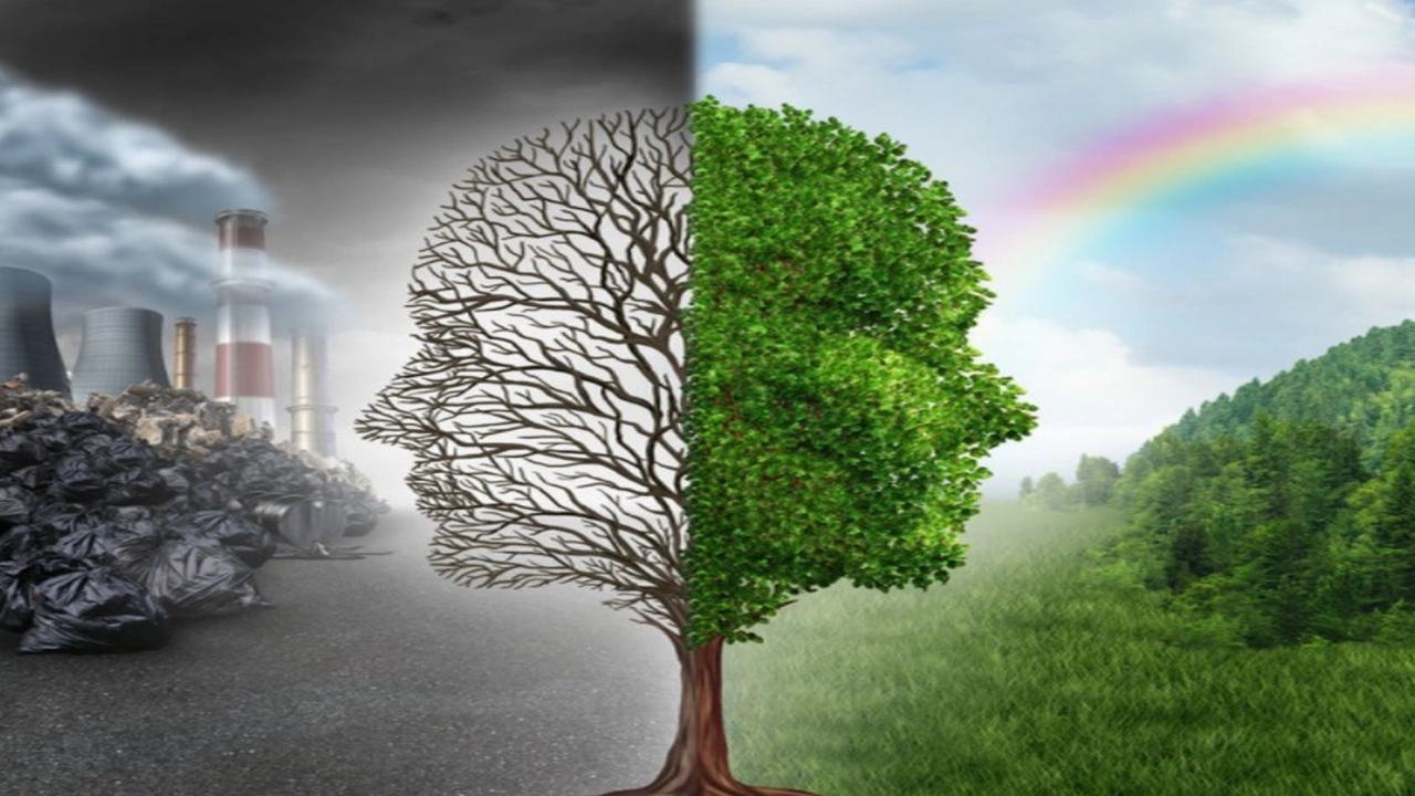 صورة مطويات عن البيئة والتلوث