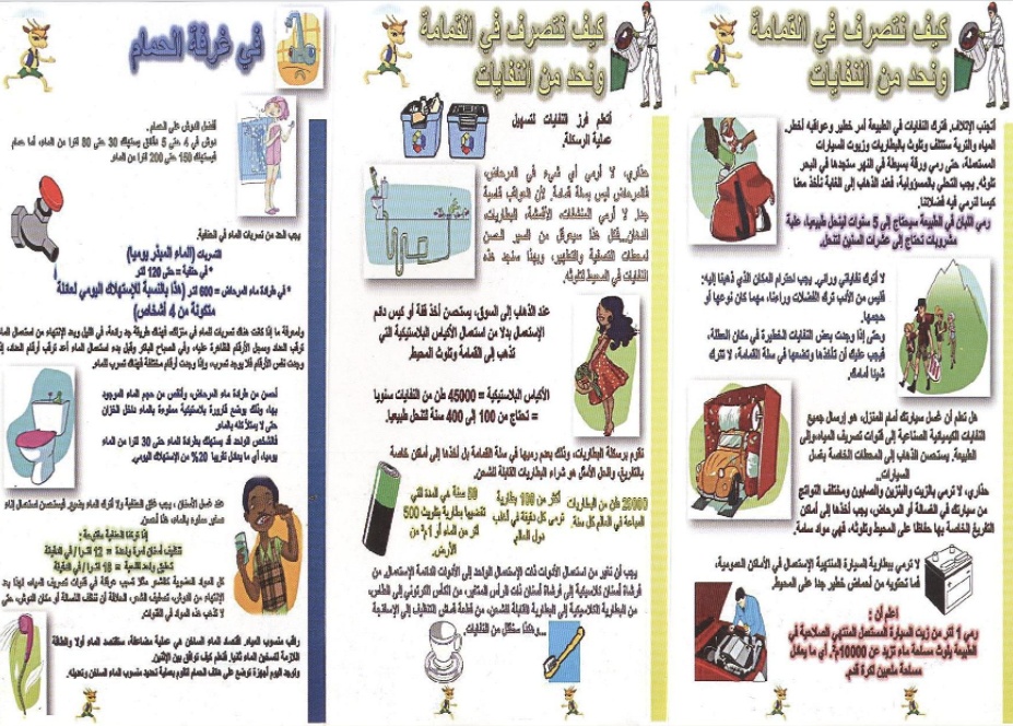 مطويات عن البيئة