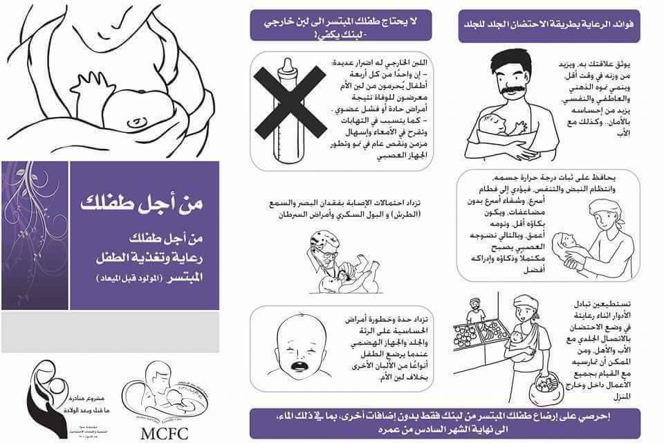 مطويات عن الرضاعة الطبيعية