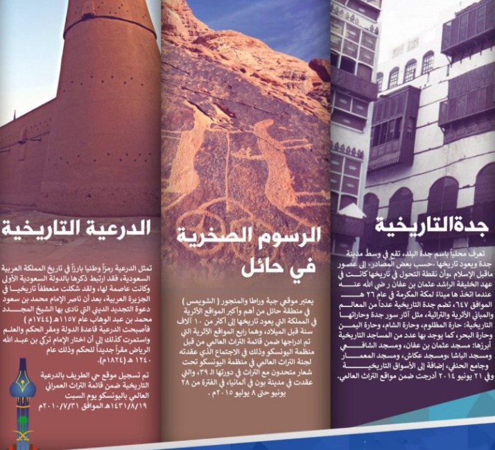 مطويات عن جده