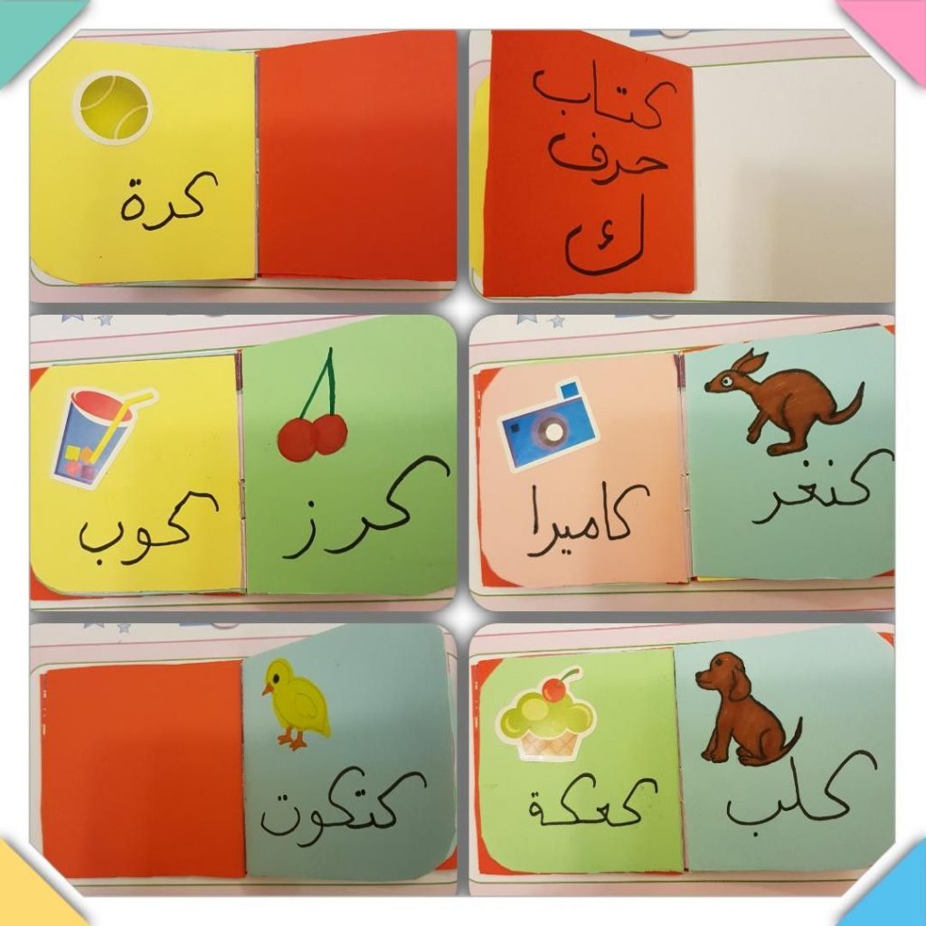 مطويات عن حرف الباء