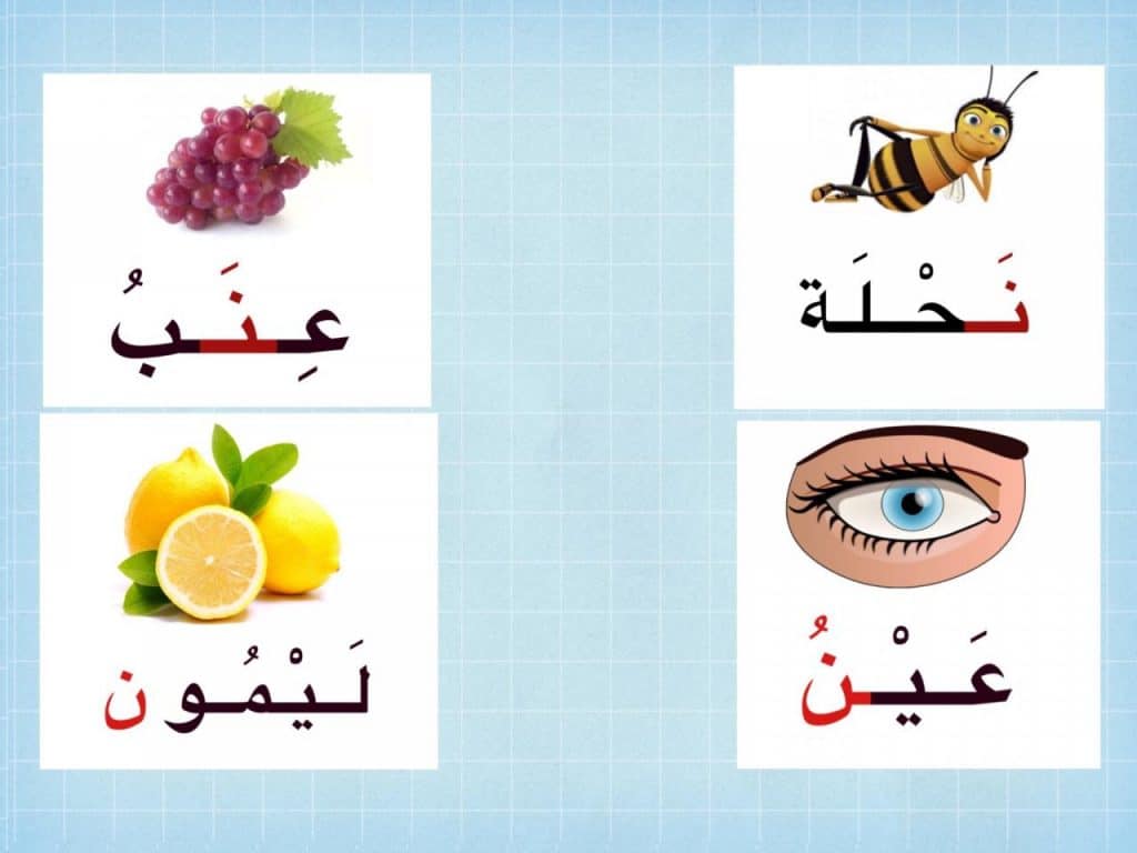 مطويات عن حرف النون
