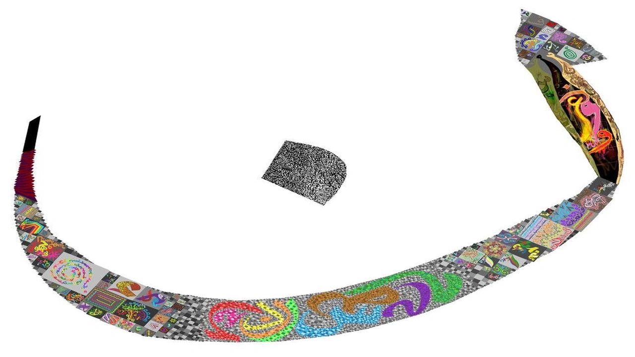 صورة مطويات عن حرف النون