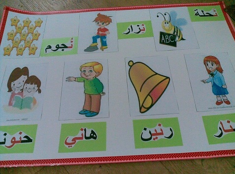 مطويات عن حرف النون