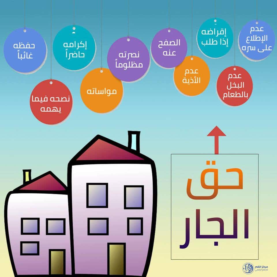 مطويات عن حقوق الجار