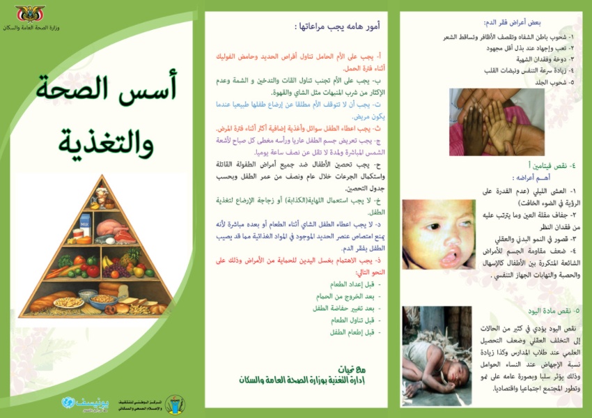 مطويات عن سوء التغذية